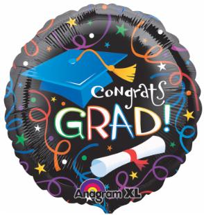 Grad Celebration Balloon 17"