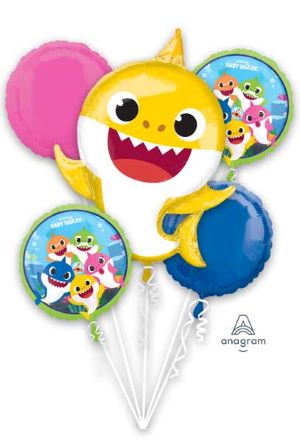 Baby Shark 5 Balloon Bouquet