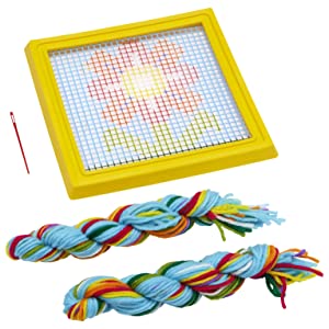 Alex: Simply Needlepoint: Flower Blossom - Ages 5+