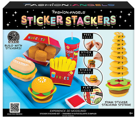 F. Angels: Sticker Stackers: Fast Food - Ages 6+