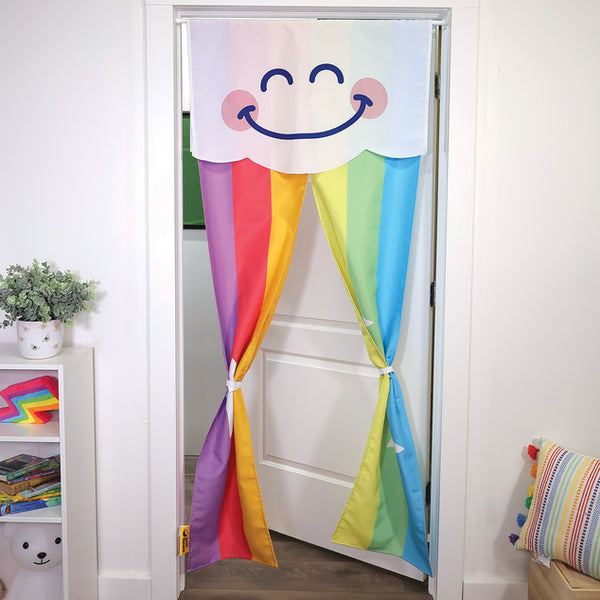 Doorway Curtain: Rainbow