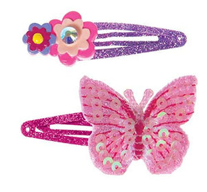 Flit and Flutter Butterfly Hair Clips 3+