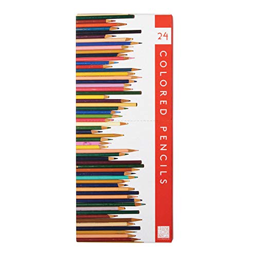 Frank Lloyd Wright Coloured Pencils with Sharpener - Ages 6+