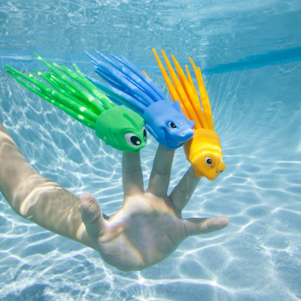 SquiDivers Pool Diving Toy: 3 Pack - Ages 5+