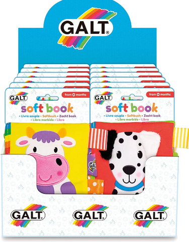 Soft books: Multiple Styles Available - Ages 0+