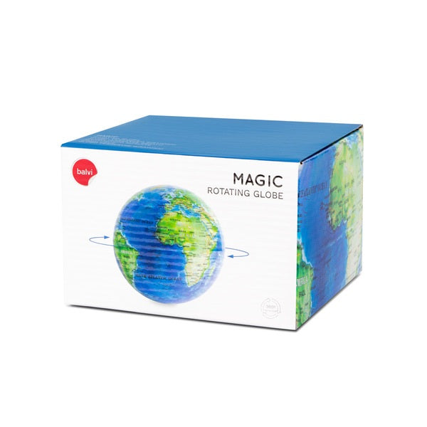 Magic Rotating Globe-Blue