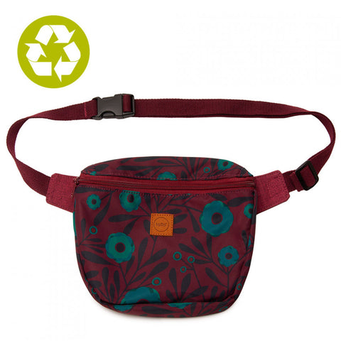 Fanny Pack: Turquoise Poppy