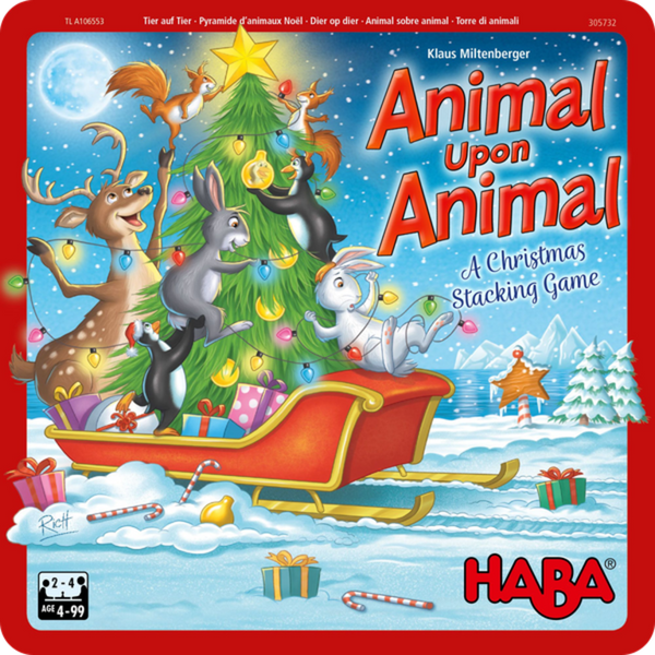 Animal Upon Animal: Christmas Edition - Ages 4+