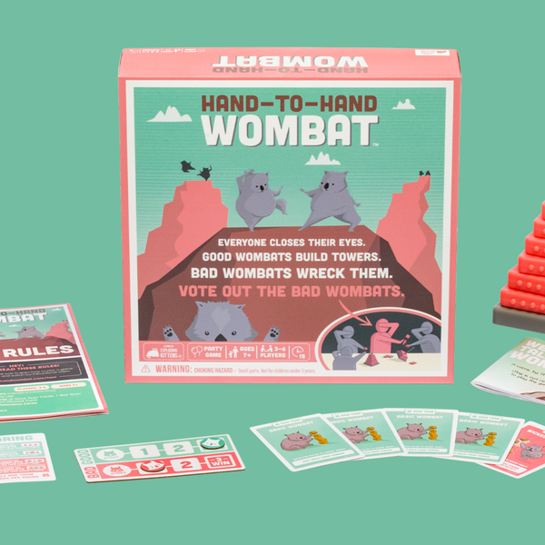 Hand To Hand Wombat Party Game