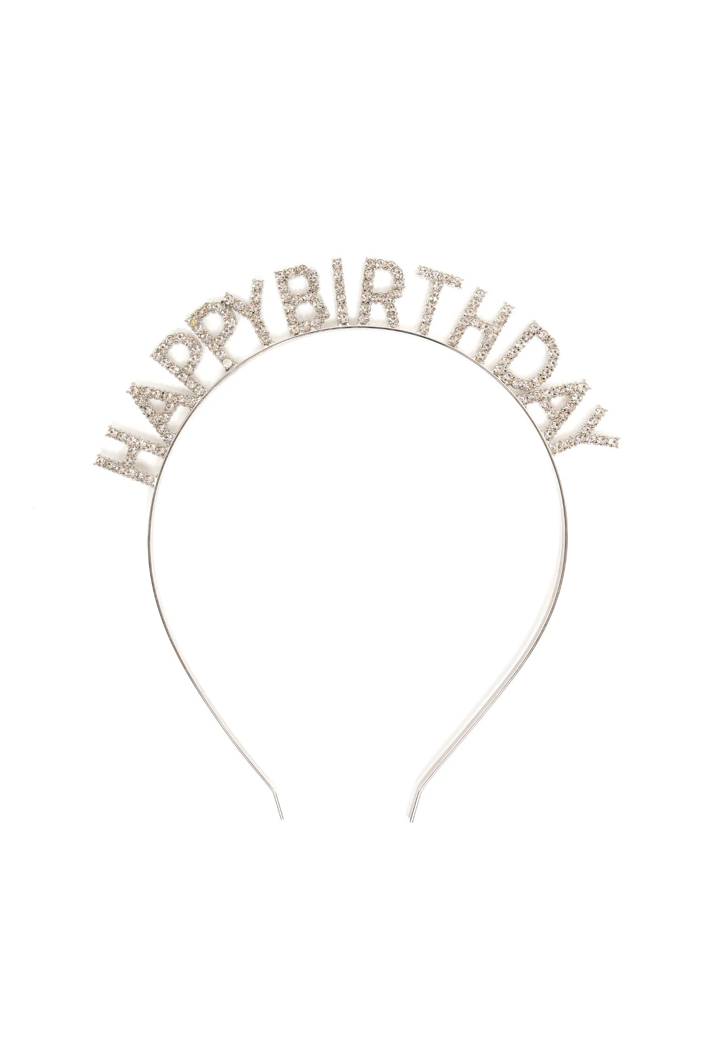 Happy Birthday Rhinestone Headband - Ages 3+