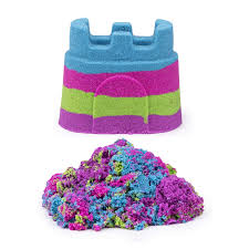 Kinetic Sand Rainbow Castle: Single Container - Ages 3+