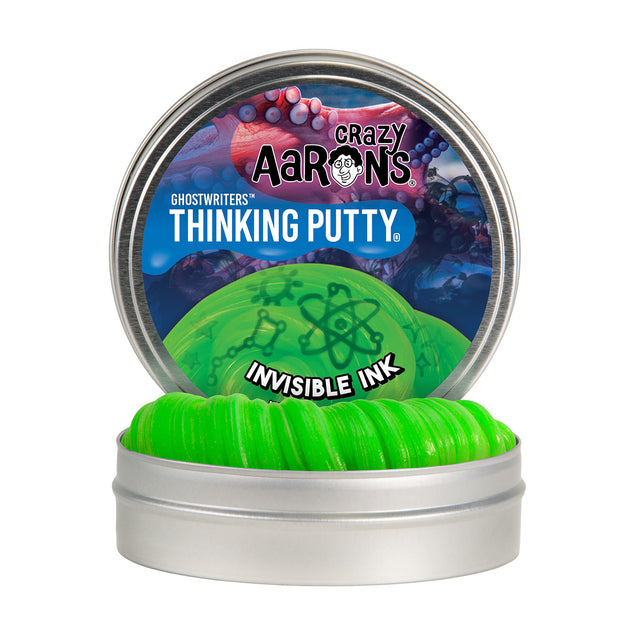 Ghostwriters Invisible Ink Thinking Putty: 4" Tin - Ages 8+