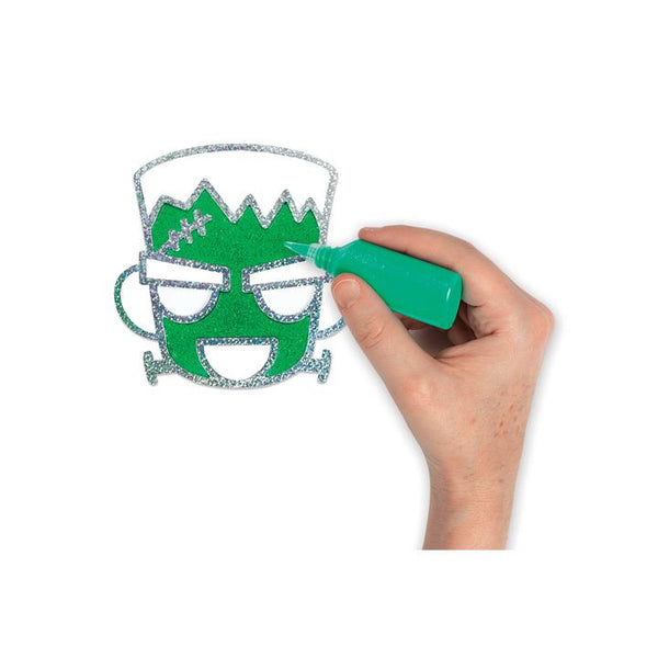 Creativity for Kid: Easy Sparkle Window Art Halloween - Ages 6+