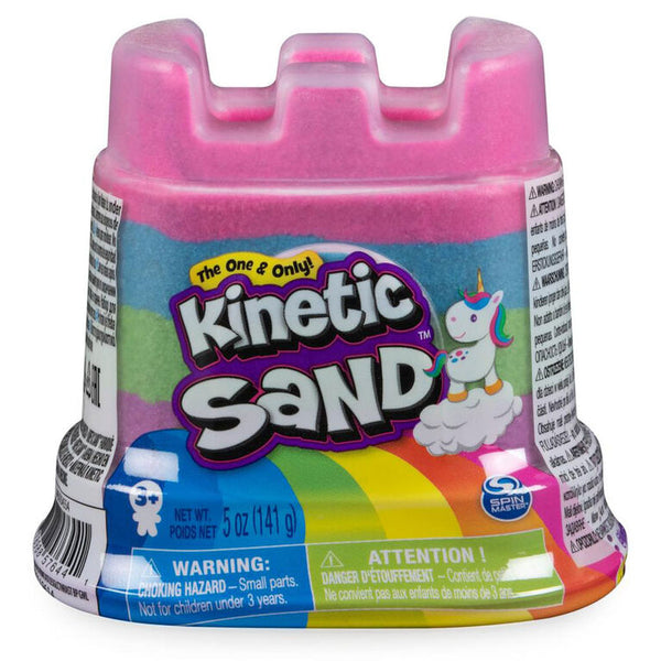 Kinetic Sand Rainbow Castle: Single Container - Ages 3+