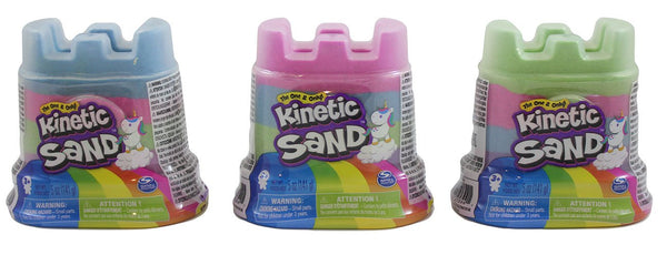 Kinetic Sand Rainbow Castle: Single Container - Ages 3+
