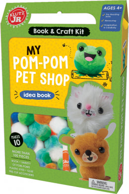 Klutz Jr: My Pom-Pom Pet Shop - Ages 4+