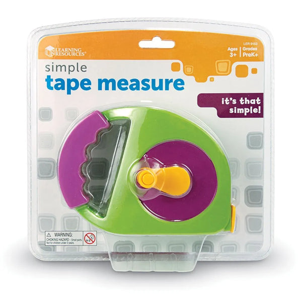 LR: Simple Tape Measure - Ages 3+