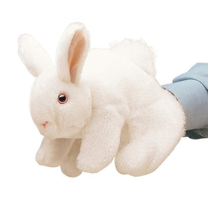White Bunny Rabbit Puppet - 3+