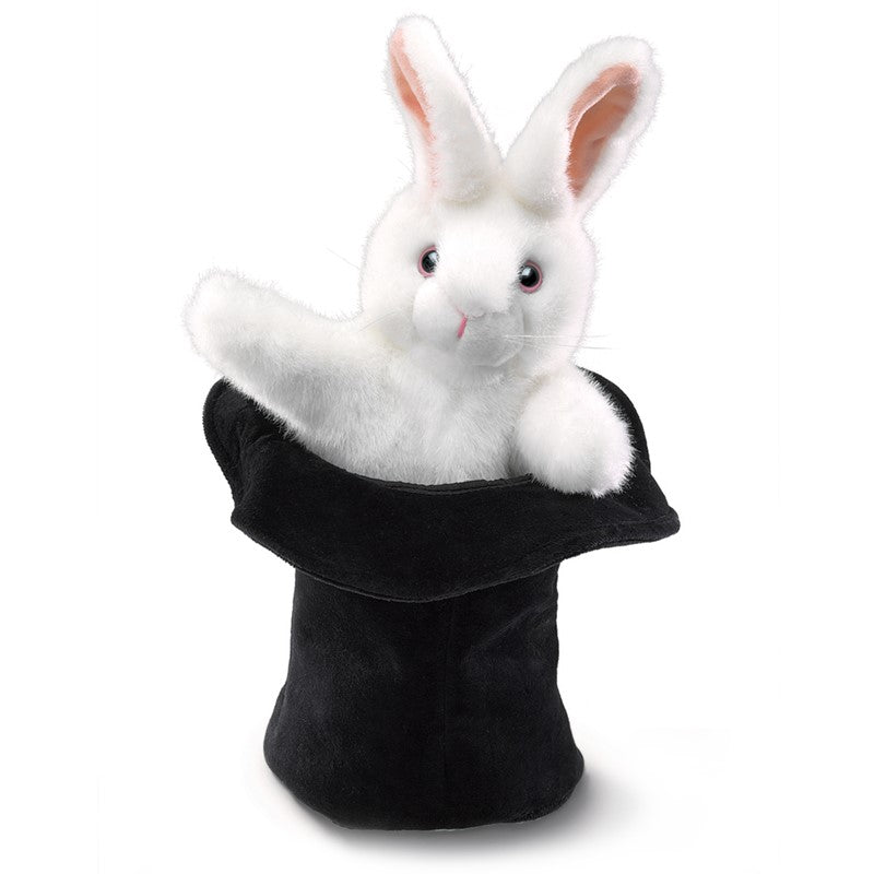 Rabbit in a Hat Puppet