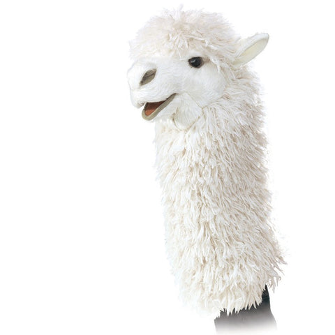 Folkmanis: Alpaca Stage Puppet - Ages 3+