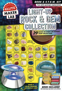 Klutz: Light-Up Rock & Gem Collection - Ages 8+