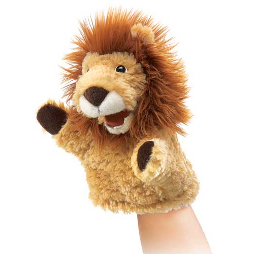 Folkmanis: Little Lion Puppet - Ages 3+