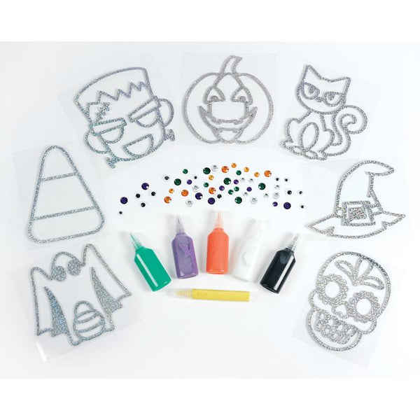 Creativity for Kid: Easy Sparkle Window Art Halloween - Ages 6+