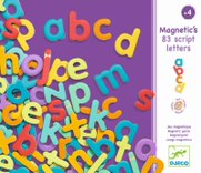 Magnetic's / 83 Script Letters - Ages 4+