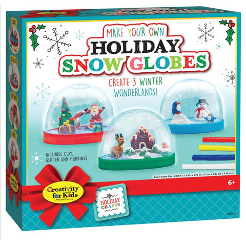 Make Your Own Holiday Snow Globes - Ages 6+