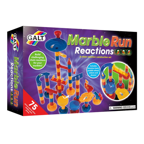 Galt: Marble Run Reactions 75 Piece Set - Ages 4+