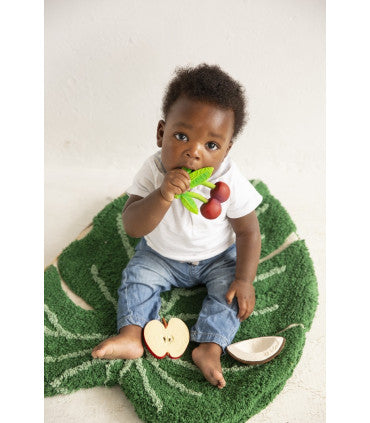 Mery the Cherry Natural Rubber Teether & Bath Toy - Ages 0+