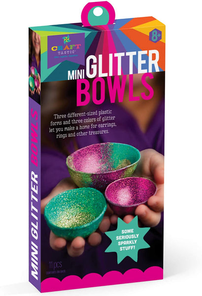 Craft-tastic: Mini Glitter Bowls - Ages 8+