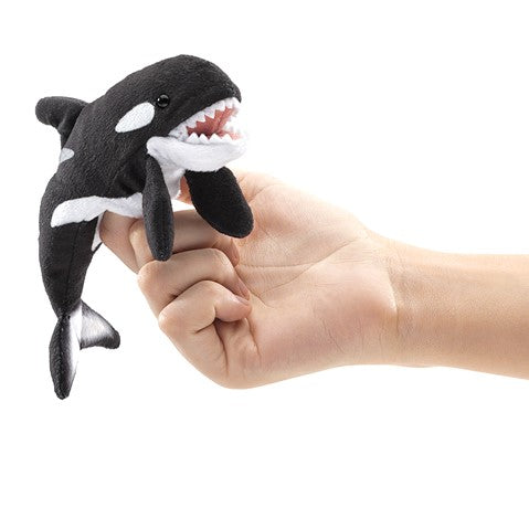 Mini Orca Whale Finger Puppet - Ages 0+