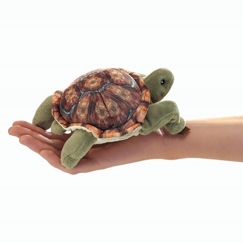 Mini Tortoise Finger Puppet - Ages 0+