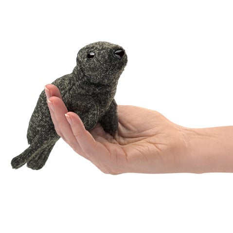 Mini Harbour Seal Finger Puppet-Folkmanis
