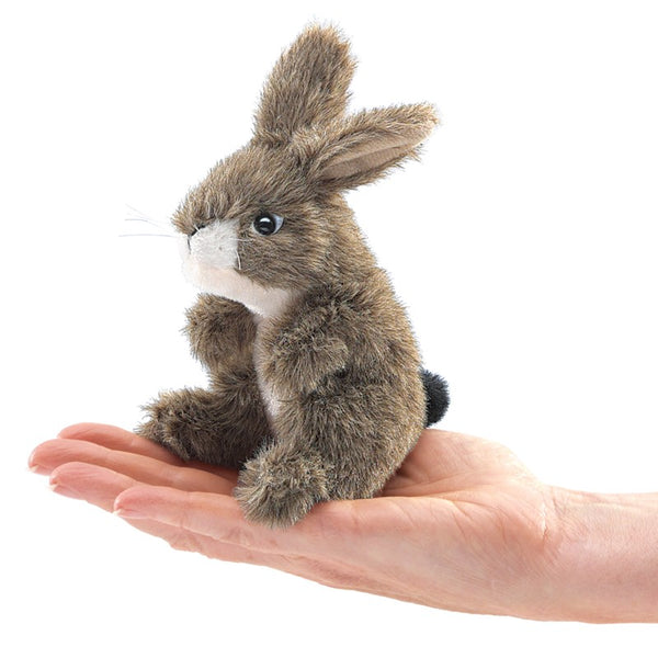 Folkmanis: Mini Jack Rabbit finger puppet - Folkmanis - 3+