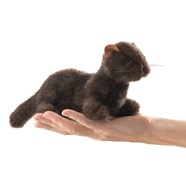 Mini Mink Finger Puppet-Folkmanis