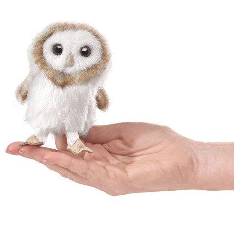 Mini Barn Owl Finger Puppet - Ages 3+