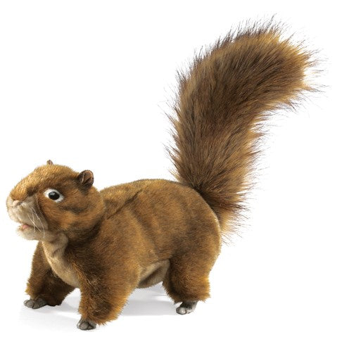 Folkmanis: Red Squirrel Puppet - Ages 3+