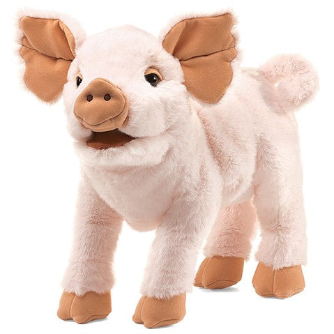 Folkmanis: Piglet Hand Puppet - Ages 3+