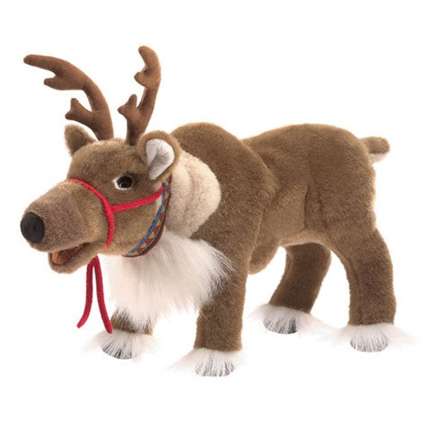 Folkmanis: Reindeer Puppet - Ages 3+