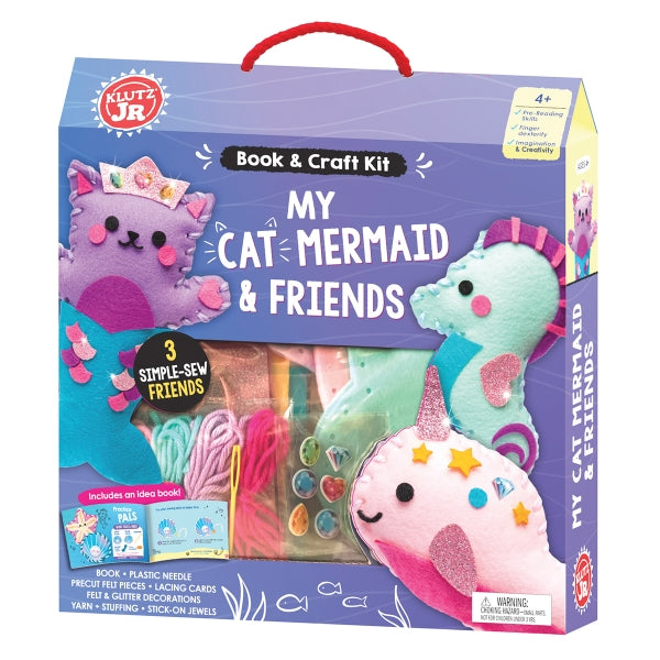 Klutz Jr: My Cat Mermaid & Friends - Ages 4+