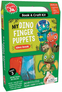Klutz Jr: My Dino Finger Puppets  - Ages 4+