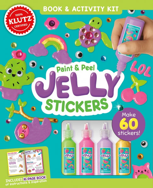 Klutz: Paint & Peel Jelly Stickers - Ages 6+