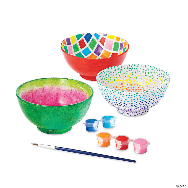 Paint Your Own Porcelain Bowls - Ages 8+