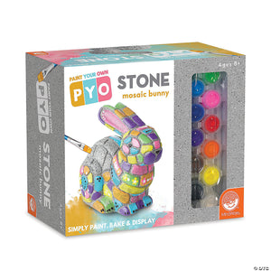 Paint Your Own Stone: Mosaic Bunny - Ages 8+