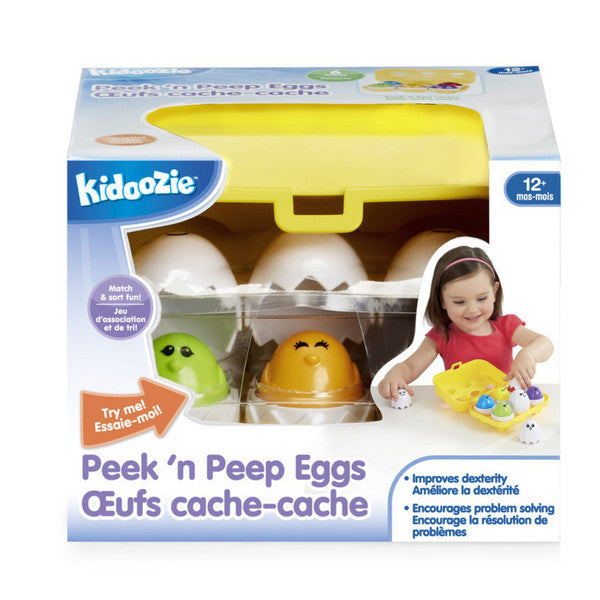 Peek 'n Peep Eggs - Ages 12mths+