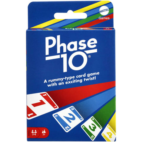 Phase 10 Card Game - Ages 7+