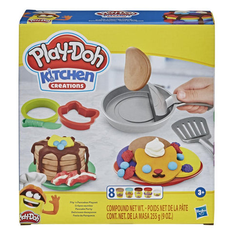 Play-Doh: Kitchen Creations - Flip 'n Pancakes Playset - Ages 3+
