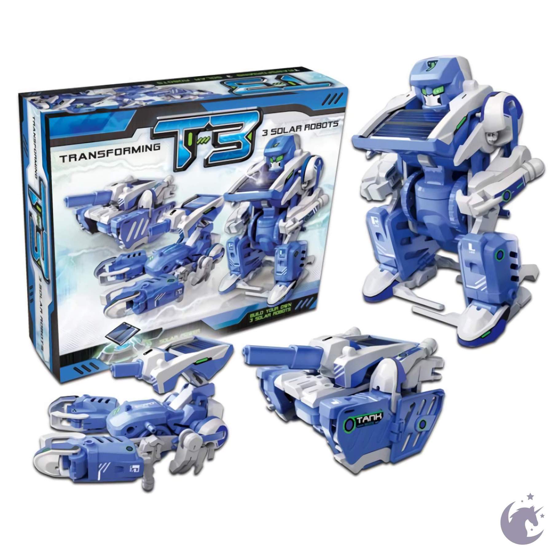 3-in-1 Transforming Solar Robot Ages 10+